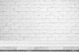 Maybe you would like to learn more about one of these? Empty White Vintage Wooden Table Over White Brick Wall Background Stock Photo Picture And Royalty Free Image Image 44568009