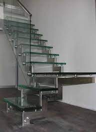 33 Glass Staircase Design Ideas Bringing Contemporary Flare Into Modern Homes Staircase Design Glass Staircase Stairs Design
