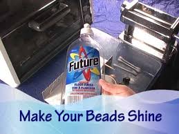 Finishing Polymer Clay Beads With Future Floor Polish Polymer Clay Tutor Bead Jewelry Polymer Clay Beads Polymer Clay Tools Polymer Clay