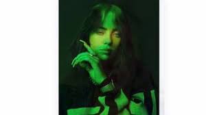 بيلي ايليش ، امرأة ترتدي سترة هودي برتقالية وسوداء, png. Billie Eilish Wallpaper Ø®Ù„ÙÙŠØ§Øª Ø¨ÙŠÙ„ÙŠ Ø§ÙŠÙ„ÙŠØ´ Youtube