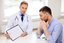 Matokeo ya picha ya image of a man with chlamydia seeing a doctor