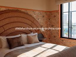 5% coupon applied at checkout save 5% with coupon. China Round Shape Hotel Bedroom Headboard With King Size Bed Furniture Photos Pictures Made In China Com