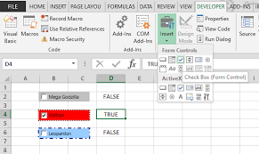 How To Create Check Boxes In Excel (Tick Boxes)