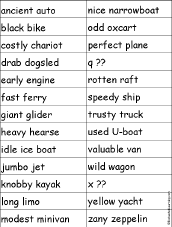 Find all the words containing your letter. Find A Theme Word For Each Letter Enchantedlearning Com