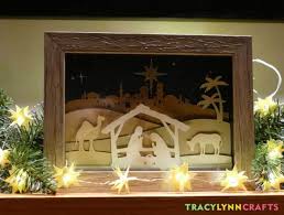 Download Shadowbox Nativity Scene Tracy Lynn Crafts
