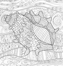 Download 1,384 coloring pages ocean stock illustrations, vectors & clipart for free or amazingly low rates! Seashell With High Details Adult Antistress Coloring Page Black Royalty Free Cliparts Vectors And Stock Illustration Image 63112458