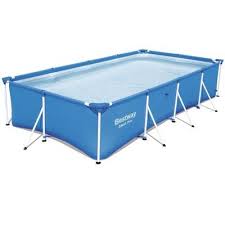 Bestway Steel Pro 157 X 83 X 32 Rectangular Frame Above Ground Pool 2 Pack Best Above Ground Pool In Ground Pools Swimming Pools