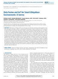 Pdf Data Fusion And Iot For Smart Ubiquitous Environments A Survey