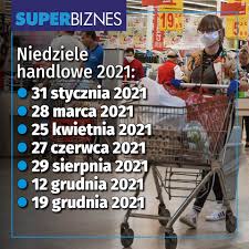 Zakupy mamy móc zrobić jedynie w niedziele. Niedziele Handlowe 2021 W Ktore Niedziele Tego Roku Zrobimy Zakupy Infografika Super Express
