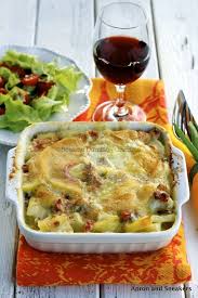 Tartiflette French Potato Onion Cheese Gratin French Potatoes Food Recipes