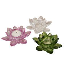 Maybe you would like to learn more about one of these? Crystal Lotus Candle Holder Clear The Circle Memphis A Spiritual Emporium
