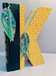 Lace Green Faux Leather With Peacock Print Fringe Earrings