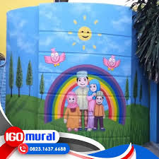 Jasa Lukis Dinding Jakarta Wa 0856 850 3437 Mural Lukisan Dinding Painting