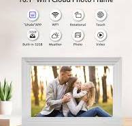 10.1-Inch WiFi Digital Photo Frame Cloud Digital Picture Frame 1280*800 TFT  Touch Screen 32GB Storage Share Photo via APP - AliExpress