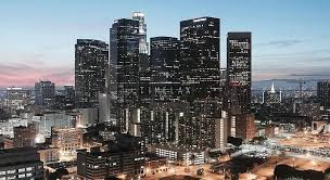Observation Deck At L A City Hall Time Lapse Photography Los Angeles Skyline