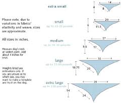 Dog Bandana Size Chart Swag The Dog Boutique Pepper