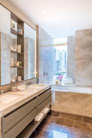 Vanities bring style, efficiency and organization to an otherwise chaotic styling space. Kohler Master Bathroom Design Apartment Unit One Hudson Yards