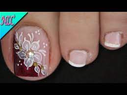 1.las uñas de los pies son básicamente garras humanas. Diseno De Unas Para Pies Flor Y Frances Para Principiantes Flower Nail Art French Nail Art En 2021 Unas De Gel Para Pies Arte De Unas De Pies Unas Pies Decoracion