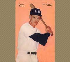 Before chuck connors became known to millions around the country as lucas mccain in the hit television program the rifleman, he was a professional athlete. Chuck Connors Baseball Cards
