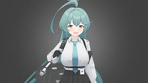 Blue archive - ユメ - 3D model by N9 (@regulation) [68b0c8a]