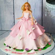 Birthday Cakes For Ladies In Nigeria 2 671 Likes 3 Comments No 1 Nigerian Cake Blog Cakebakeoffng On Instagram Sitting So Pretty Barb Barbie Dress Cake Princess Doll Cake Barbie Cake