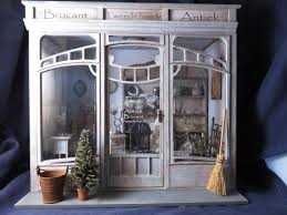 Puppenhaus Miniatur Roombox 1 12 Ein Massstab Kit Im Art Deco Puppenhaus Miniaturen Puppenhaus Puppenhaus Bauen