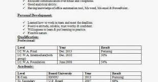 The structure is a key component of a true resume. Sample Of Resume For Fresher