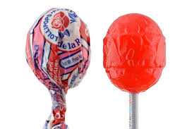 De La Rosa Paleta Cereza Jumbo 50 Piece Pack Count Gum Flavors Lollipop Cherry Flavor
