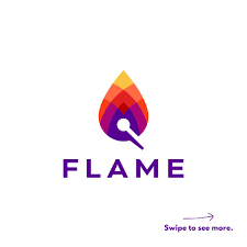 Flame Match In The Negative Space Looking For A New Logo Contact Me Insta Leologos Com If You Want To Know M Negativity Logos Negative Space