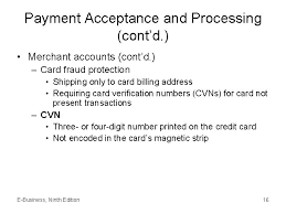 The best/most reliable credit card processing company i…. Chapter 11 Online Payment Systems 1 Online Payment