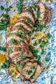 I usually get a piece that weighs around 1.25 lb. The Best Baked Garlic Pork Tenderloin Recipe Ever
