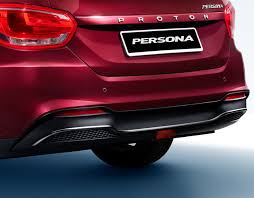 With the new proton lettering on the rear boot lid and a new rear bumper design, the persona is now more. Proton Persona