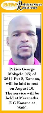 My condolences to the family and friends of Bobby