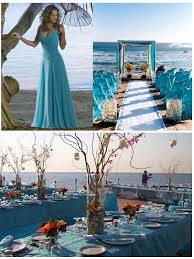 Turquoise Decoration For A Wedding On The Beach Weddings On The French Riviera Turquoise Wedding Turquoise Wedding Decorations Beach Theme Wedding