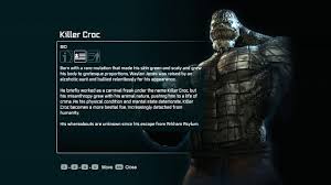 We did not find results for: Batman Arkham City Character Bios Killer Croc Youtube