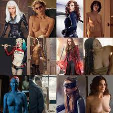 DC/Marvel girls: Halle Berry, Scarlett Johansson, Margot Robbie, Elizabeth  Olsen, Jennifer Lawrence, Anne Hathaway - Nude Celebs