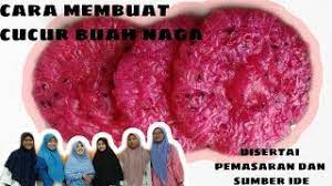 Antara variasi jus yang enak di nikmati di musim panas adalah jus buah naga. Cara Membuat Cucur Buah Naga Youtube