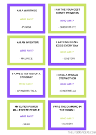 Perhaps it was the unique r. Disney Who Am I Quiz Free Printable The Life Of Spicers