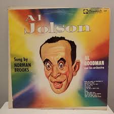 Al Jolson Al Goodman Sung By Norman Brooks Vintage Vinyl Record LP