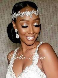 Bridal Hair Vine Wedding Crystal Hair Vine Crystal Hair Vine Etsy In 2021 Black Bridal Makeup Bridal Hair And Makeup Black Wedding Hairstyles