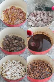 Remove from the oven and skim the fat from the cooking liquid. Classic Beef Stew Recipe Video Natashaskitchen Com