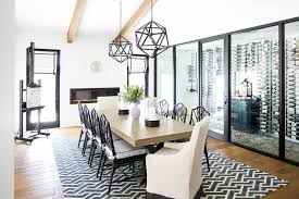 Our special focus on sustainability and environment has led to a large range of wicker, bamboo, rattan and cane furniture products that are stylish and chic. Black Bamboo Chairs At X Base Dining Table Transitional Dining Room
