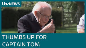 Captain tom moore cries as he recalls putting dementia suffering wife into care. Praise For Heroic Efforts Of Captain Tom Moore The Nhs Fundraiser Itv News Youtube