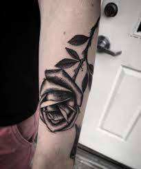 1.6 chris brown inspired tattoo. Cross Hatched Rose By Jared Moon Bear Rising Sparrow Tattoo Studio Asheville Nc Tattoos