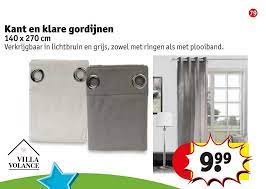 kant en klare gordijnen aanbieding bij kruidvat
