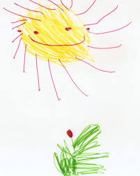 Tulip And Sun Children Drawing Photo Drawing For Kids Drawings Artists For Kids