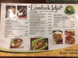 Bawang merah dikombinasi juga menu ini. Resto Lombok Ijo Kuliner Khas Semarang