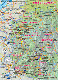 It is bounded by (from the north and clockwise) the districts of euskirchen. Karte Von Westdeutschland Region In Deutschland Welt Atlas De