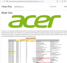 109 people checked in here. Kse Proso On Twitter Acer Hit By Revil Ransomware