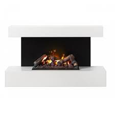 The flame imitation so authentic it will be mistaken for a traditional fireplace. Dimplex Esme Wall Mounted Opti Myst Electric Fireplace Suite Fireplaces Are Us